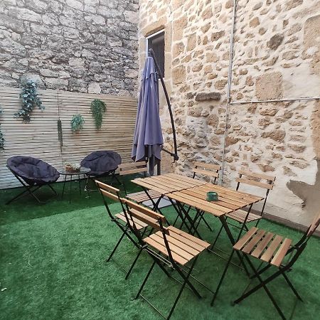 Chez Leon - Clim' & Patio - Appart Loupian Centre Eksteriør bilde